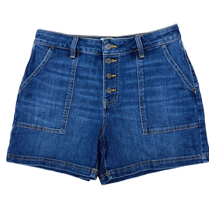 Sonoma Dark Blue Button Up Denim Shorts SKU1387
